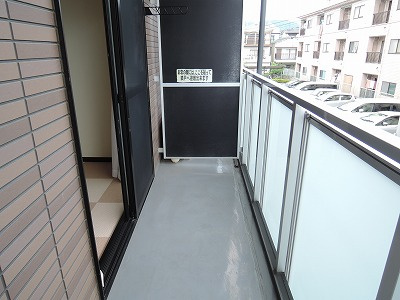 レオネクストコンフォート永楽のバルコニー