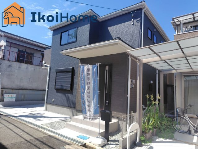 明石市魚住町清水　新築一戸建の周辺|●年中無休：見学時間9:00～20:00・当日予約可●　玄関には屋根がございますので、雨に濡れず安心