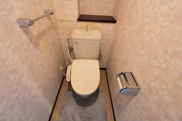 清潔感のあるトイレです