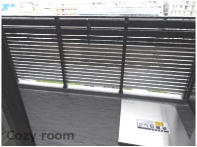 【バルコニー】 | S-RESIDENCE江坂 | 明るくて広めのバルコニー