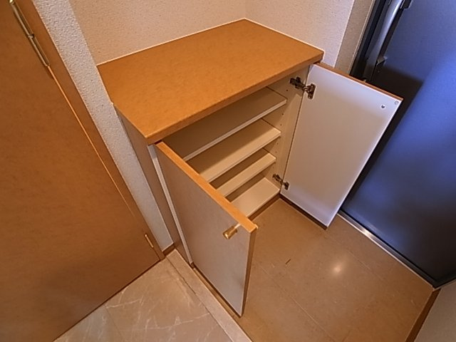 神戸市須磨区大池町５丁目の賃貸マンションの玄関|シューズボックス付き