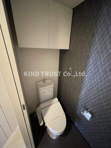 クリスタルグランツ梅田Ⅱのトイレ|落ち着いた色調のトイレです
