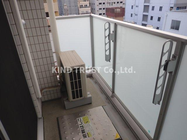 SK大阪天満宮プライマリーワンのバルコニー|落ち着いた時間を過ごせるバルコニーです