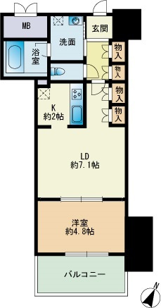【間取り】 | RJRプレシア博多楽水園