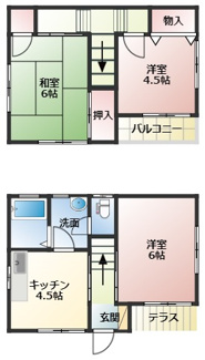【間取り】 | 髙橋邸貸家