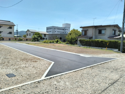 【外観】 | 岡谷市加茂町3丁目 分譲地D | 共有道路