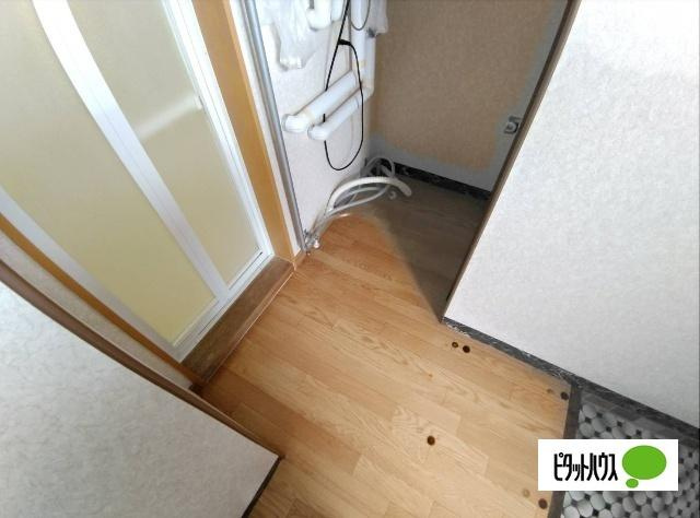 MAJEハイツのエントランス