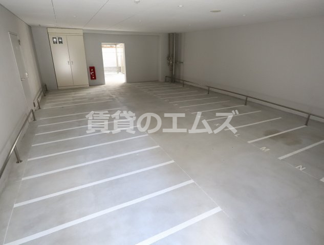【その他共用部分】 | ＬＩＢＴＨ博多駅南Ⅵ | ＬＩＢＴＨ博多駅南Ⅳの駐輪場