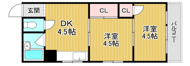 【間取り】 | ミネルバ天王田