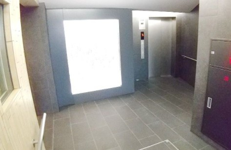 パークキューブ新板橋のロビー