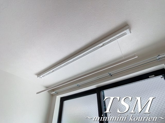 WｉｎｄＢｅｌｌ出口の設備|室内物干し