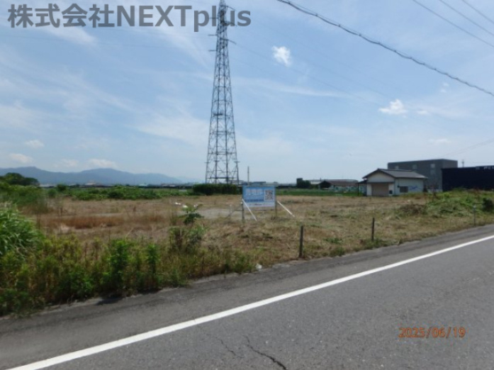 滋賀県彦根市南川瀬町　売土地の外観|２０２５年６月撮影