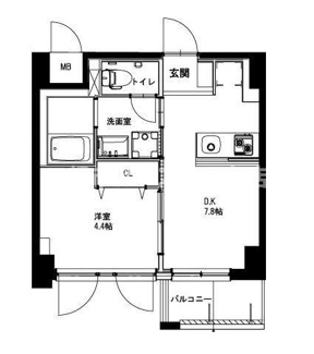 【間取り】 | VER　FLAT | ベール　フラット