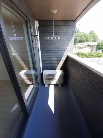 アンソレイエのバルコニー