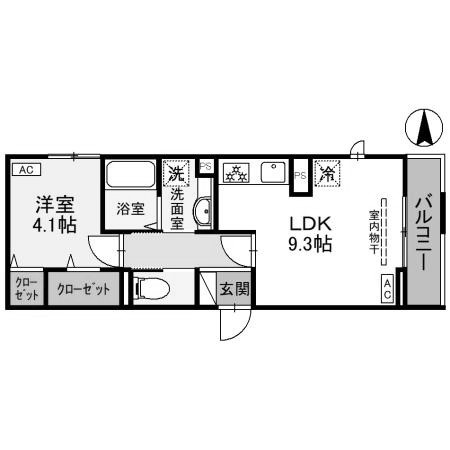 【間取り】 | D-ROOM南町3丁目
