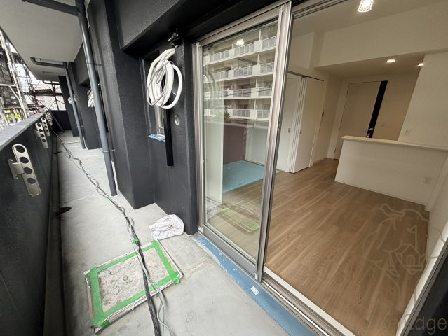 セレニテ新大阪ミラク壱番館のバルコニー