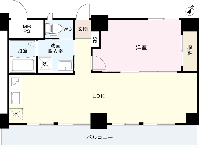 【間取り】 | 本町スカイハウス