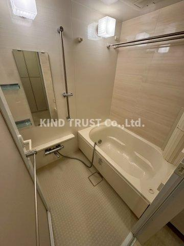 リビオレゾン梅田カサーレの浴室|落ち着いた空間のお風呂です