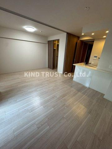 リビオレゾン梅田カサーレの居間・リビング|使いやすい居間です