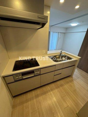 リビオレゾン梅田カサーレのキッチン|きれいなキッチンです