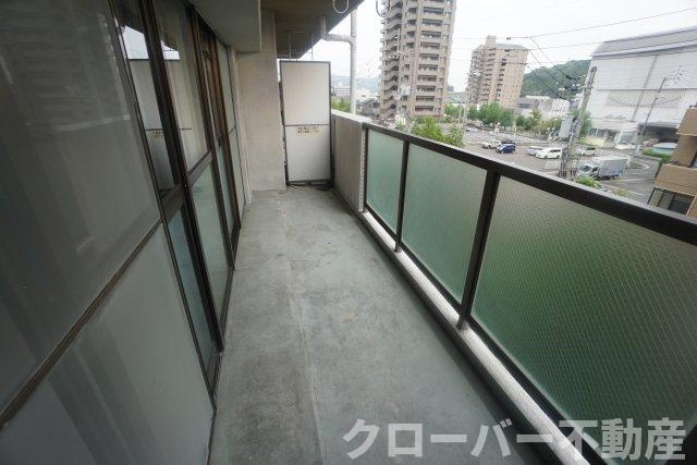 第2五福マンションのバルコニー