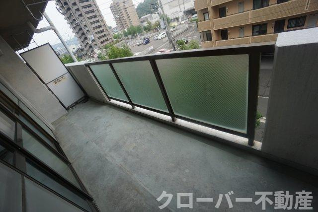 第2五福マンションのバルコニー