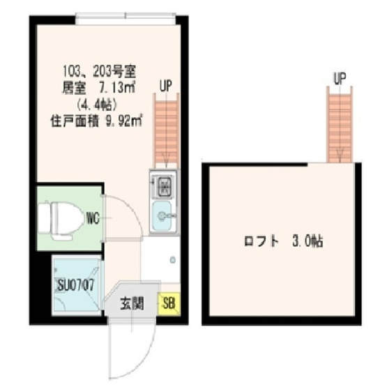 【間取り】 | Stage中野Ⅲ