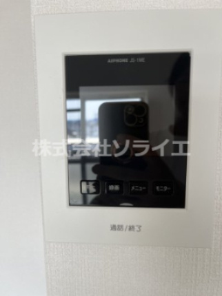 ニュー狭山マンションの防犯設備