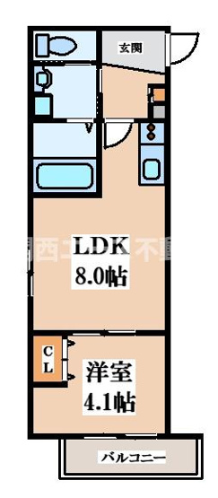【間取り】 | ESCALA四條畷