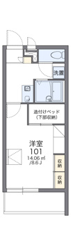 【間取り】 | レオパレス沼南Ⅲ | 画像2