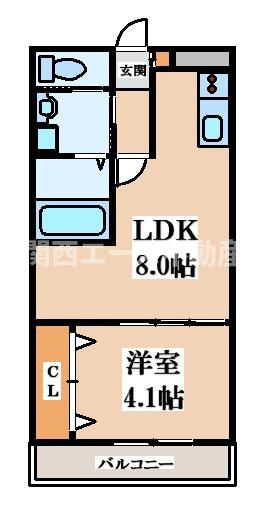 【間取り】 | ESCALA四條畷
