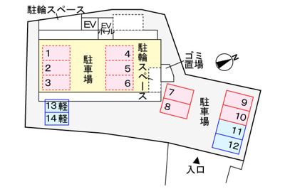 【駐車場】 | メゾン・ド・ソレイユ
