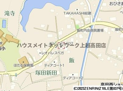 ビレッジケイツⅡの地図|位置図