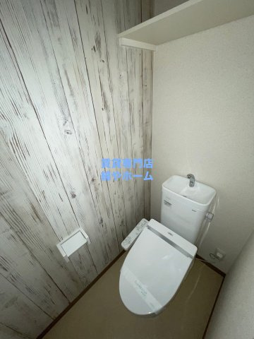 フジパレス沢ノ町Ⅴ番館のトイレ|落ち着いたトイレです