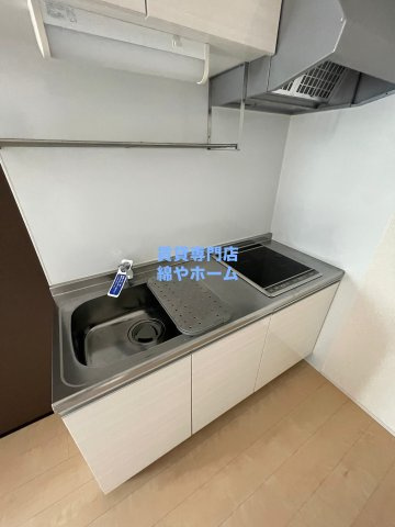 フジパレス沢ノ町Ⅴ番館のキッチン|コンパクトなキッチンで掃除もラクラク