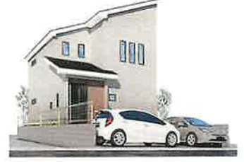 【仲介手数料無料】所沢市山口１号棟　所沢市の新築住宅なら西武ハウジングの外観パース