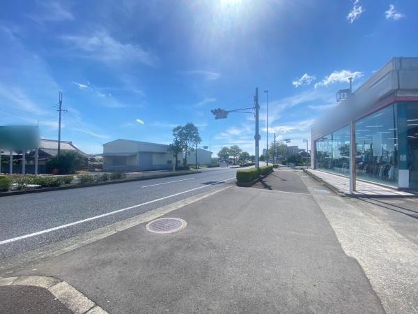 紀の川市打田　土地の前面道路含む現地写真
