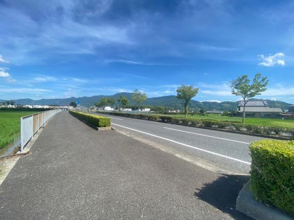 紀の川市打田　土地の前面道路含む現地写真