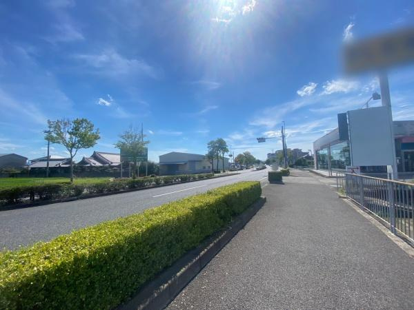 紀の川市打田　土地の前面道路含む現地写真