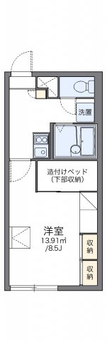 レオパレスＨＯＴハウス登別の間取り