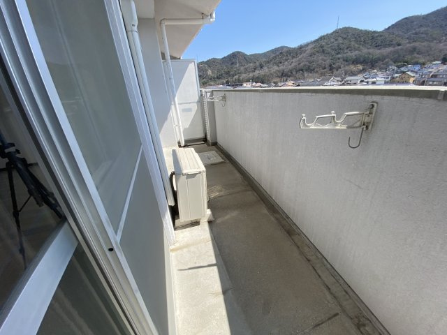 ハイツ赤坂（管理）のバルコニー