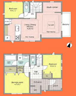 【間取り】 | 世田谷区上馬3丁目