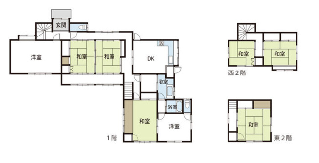 【間取り】 | 中古戸建　川俣町字宮町 | ★内覧予約で新米2kg★
