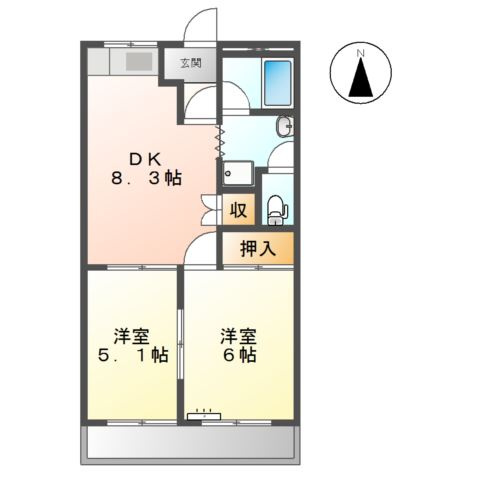【間取り】 | ブルーリボンＡ棟