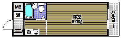 グリーンハイツ北野田の間取り
