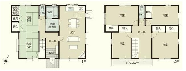 【間取り】 | 各務原市松が丘７丁目