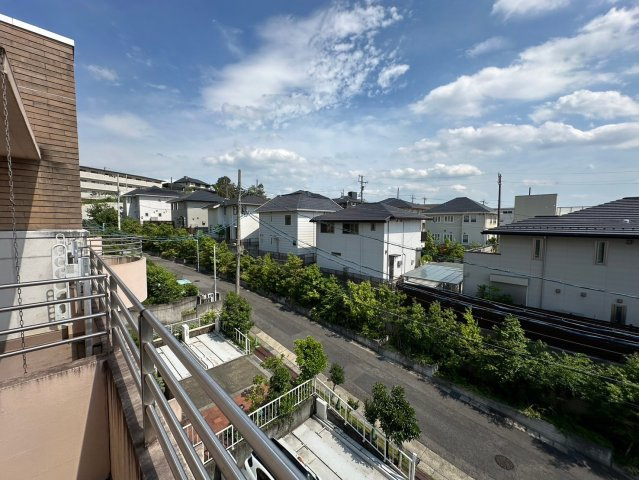 コレツィオーネ東山南棟の展望|南側バルコニーからの眺望です。