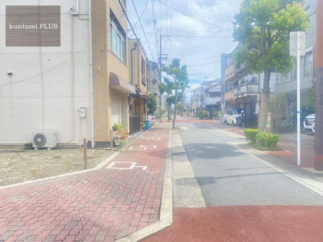 大阪市旭区新森5丁目の前面道路含む現地写真