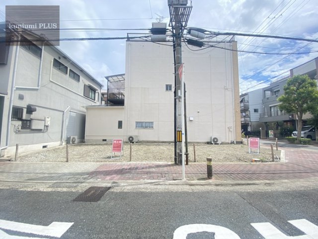 大阪市旭区新森5丁目の前面道路含む現地写真