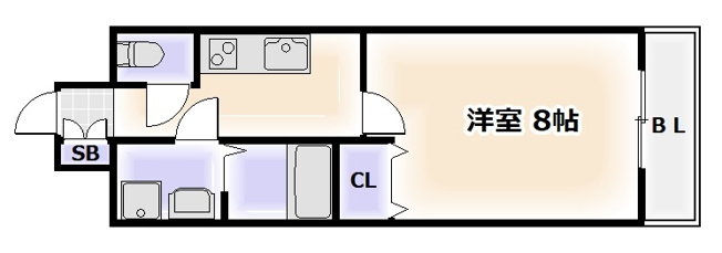 【間取り】 | ヒルズ夕陽丘
